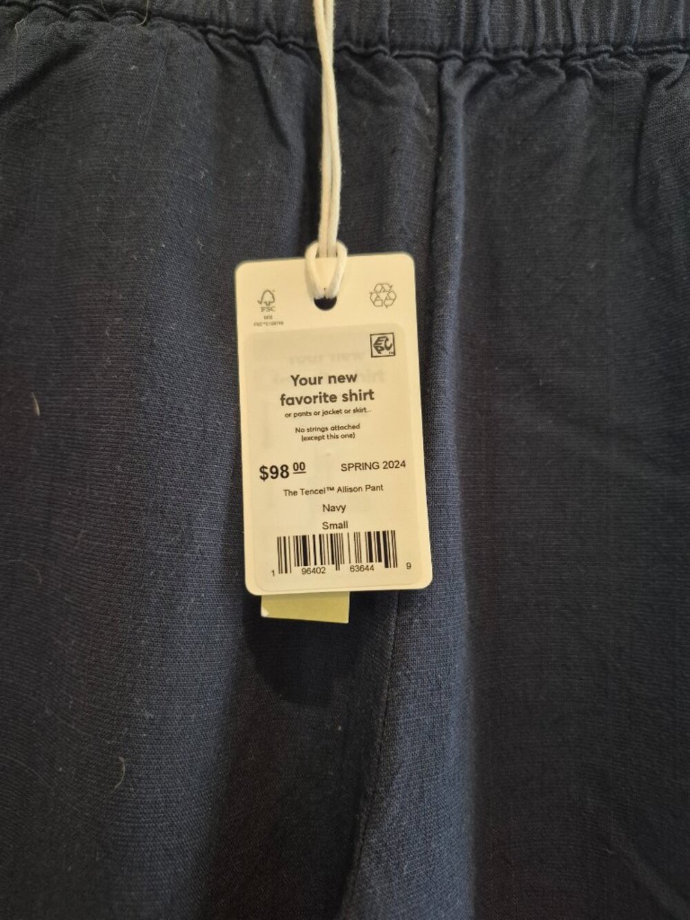Marine Layer Tencel Allison Pant - Picture 2 of 4